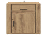 Bedside Cabinet Artisan Oak 35 x 50 x 60 cm Engineered Wood 881070
