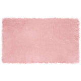 Faux Sheepskin Rug Tafalla Pink 100 x 200 cm Polyester 42021547
