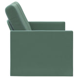2 Seater Sofa Sea Green 150 x 81 x 82 cm Velvet 42041098