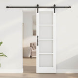 Sliding Door ORKDAL White and Black 61 x 198.5 cm 3331846