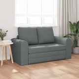 Sofa Bed Dark grey 148 x 71 x 83 cm Fabric 4106674
