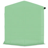 Greenhouse Green PE mesh fabric, powder-coated steel 227x223 cm 48166