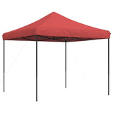 Foldable Party Tent Pop-Up Burgundy 292x292x315 cm 4004917