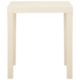 Garden Table White 79x65x72 cm Plastic 315844