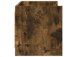 TV Cabinet 135 x 33 x 47 cm Smoked Oak Engineered Wood 8011231