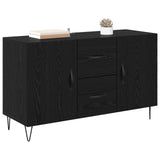 Sideboard Black Oak 100 x 36 x 60 cm Engineered Wood 882471