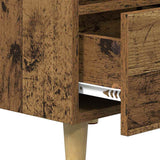 Bed Cabinet 2 pcs Old Wood 40 x 35 x 47.5cm Engineered Wood 880550