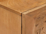 Bathroom Furniture Set with Drawer 3 pcs Brown Engineered Wood 3310067