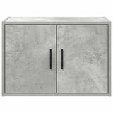 Garage Wall Cabinet Concrete Grey Engineered Wood 860649