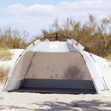 Beach Tent 2-Person Grey Quick Release Waterproof 4005295