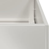 Planter 120x80x80 cm Stainless Steel 860791