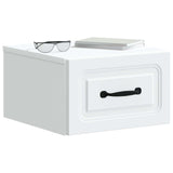 Wall-Mounted Bedside Cabinet 2 pcs White 34.5 x 33 x 20 cm 899276