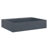 Wash Basin 50x38x11 cm Mineral Cast/Marble Cast Anthracite 155984