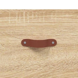 Highboard Sonoma Oak 69.5x34x180 cm Engineered Wood 3189352
