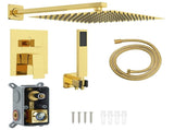 Concealed Shower System Gold Stainless Steel 201 42028990