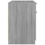 Desk Grey Sonoma 100x50x75 cm Engineered Wood 817127