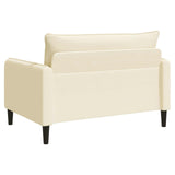 XXL Armchair Cream Velvet 42043555
