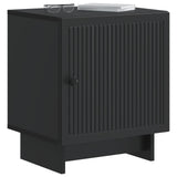Bedside Cabinet 2 pcs Black 43 x 34.5 x 50 cm Engineered Wood 893878