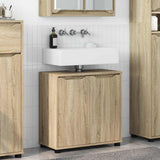 Bathroom Basin Cabinet with Shelf Sonoma Oak 60 x 30 x 60 cm 888749