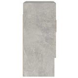 Wall Cabinet Concrete Grey 60x31x70 cm Engineered Wood 812874