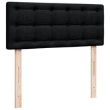 Box Spring Bed with Mattress Black 120x190 cm Fabric 3285843