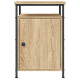 Bedside Cabinets 2 pcs Sonoma Oak 40x42x60 cm Engineered Wood 825866