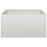 Planter 80x80x40 cm Stainless Steel 860742