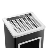 Ashtray Dustbin Hotel 36 L Steel Black 51091