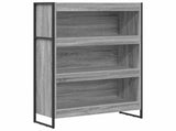 Book Cabinet Grey Sonoma 80 x 30 x 121 cm Engineered Wood 886417