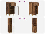 3 Piece Bathroom Cabinet Set ARNHEM Engineered Wood 3417853
