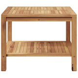 Coffee Table Brown 60 x 60 x 45 cm Solid teak wood 42002306