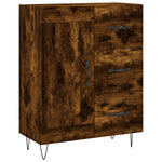 Highboard Smoked Oak 69.5x34x180 cm Engineered Wood 3198694