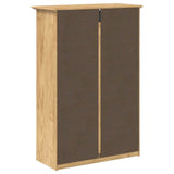 Shoe Rack BODO Honey Brown 80 x 35 x 118 cm Engineered Wood 42023477