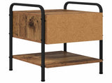 Bedside Cabinet Old Wood 35 x 36.5 x 47 cm Engineered Wood 8007667