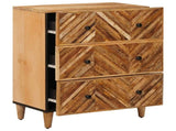 Storage Cabinets Brown 60 x 33.5 x 75 cm Solid Mango Wood 4018919