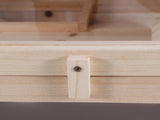 Wooden Hamster Cage, Mice Rodent Small Animals Kit Hutch, 3 Tiers Exercise Play House, with Wheels, T3398P555150