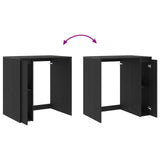 Wash Machine Cabinet Black Oak 87 x 60 x 89 cm Engineered wood 8006801
