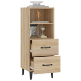 Sideboard Sonoma Oak 34.5x34x90 cm Engineered Wood 812369