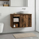 Bathroom Cabinet In-between Old Wood 30 x 44.5 x 50 cm 890356