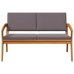 Garden Bench Brown Solid Acacia wood 4106471