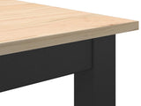 Bar Table Natural 200 x 100 x 105 cm Solid Pine Wood 3416327