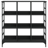 Sideboard Black 102x32x103,5 cm Engineered Wood 837727