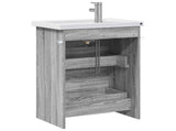 Bathroom Furniture Set Grey Sonoma 61 x 40 x 84.5 cm 3404371