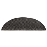 Stair Mats Self-adhesive Sisal-Look 30 pcs 56x17x3 cm Anthracite 3365861