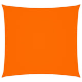 Sunshade Sail Oxford Fabric Square 7x7 m Orange 135693