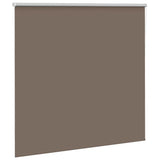 Roller Blind Blackout Coffee 160x150 cm Fabric Width 156.6 cm Polyester 4011010