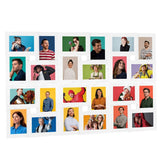 Collage Photo Frame for 24x Picture White MDF 332788