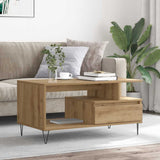 Coffee Table Artisan Oak 90x49x45 cm Engineered Wood 857453