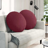 Seat Cushions 2 pcs Wine Red 80 x 29 cm Fabric 42014234