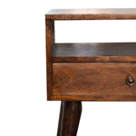 Modern Chestnut Solid Wood Bedside IN1691